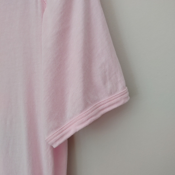 CHRLDR Franny Shoulder Pad Tee Short Sleeve T-Shirt Candy Pink - Picture 10 of 16